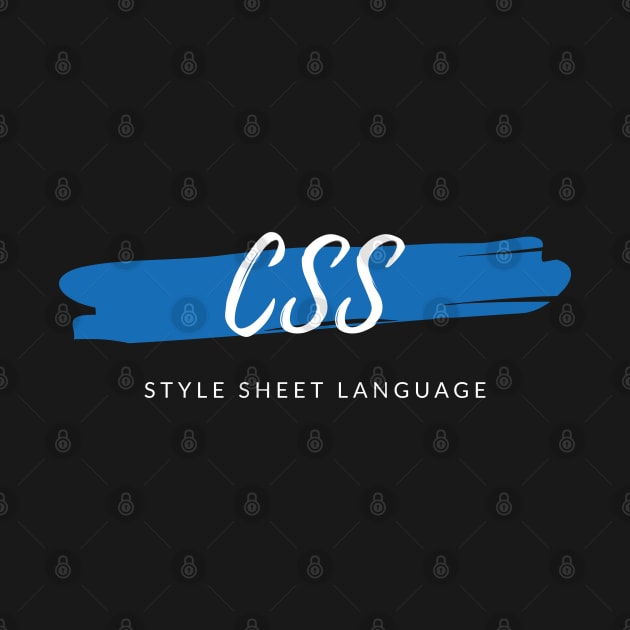 CSS Style Sheet Language Paint Smear by codewearIO