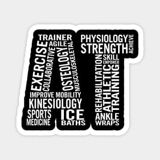 Athletic Trainer Athletic Training Gear Magnet