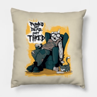 Old Punk Pillow