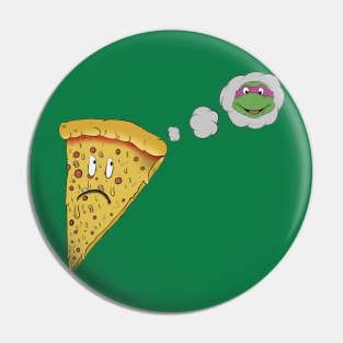 pizza is afraid Pin