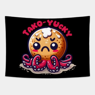 Kawaii Octopus Pun: Tako-Yucky Tapestry