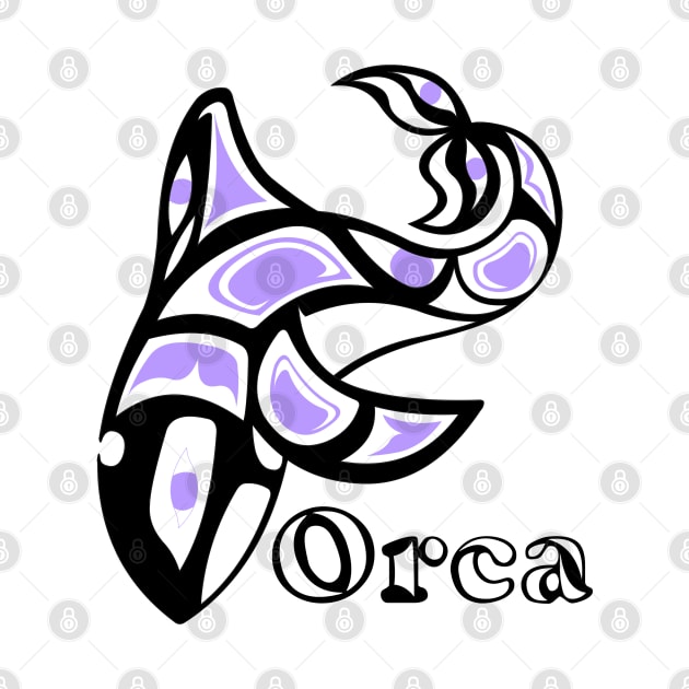 Orca by KendraHowland.Art.Scroll