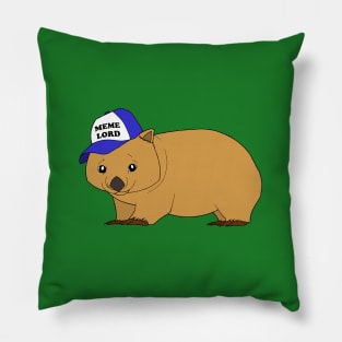 Wombat - meme lord Pillow