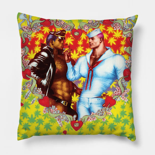 To My Valentine II Pillow by a$$thetics