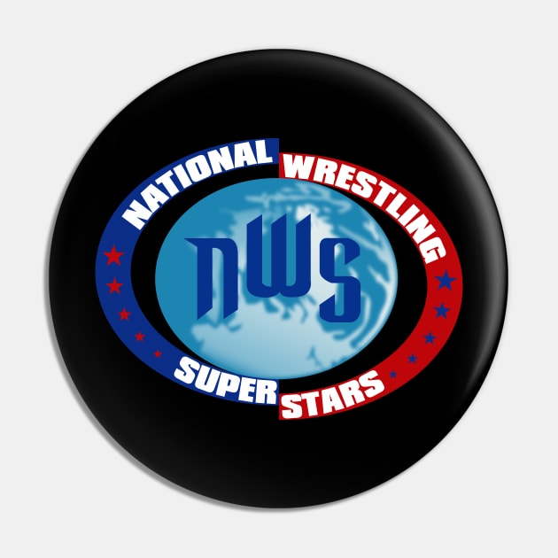 NWS Wrestling - Classic Logo Pin by ThirdState