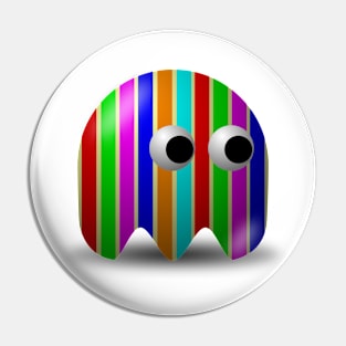 Stripey Creature Pin