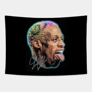 Dennis Rodman Color Tapestry