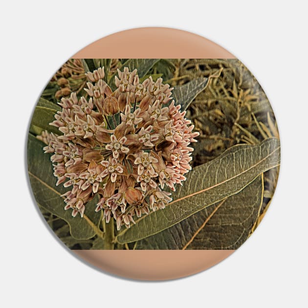 Milkweed Bloom No.3 Pin by MaryLinH