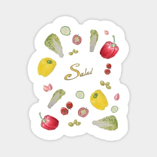 Cheery Salad Magnet