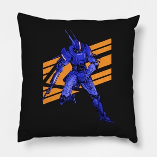 Jackrabbot Blue Orange Pillow