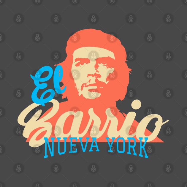 New York El Barrio  -  Spanish Harlem  - El Barrio  NYC Che Guevara by Boogosh