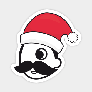 Natty Boh Christmas Santa Magnet