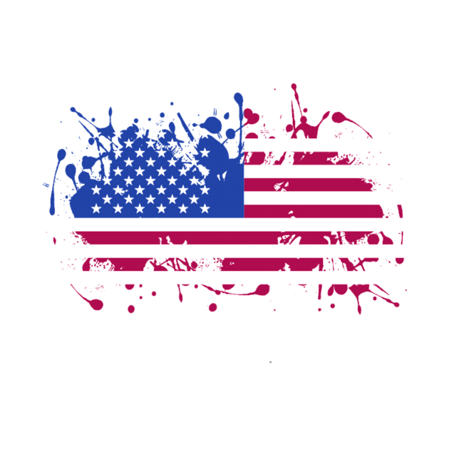 USA flag by SunnyOak