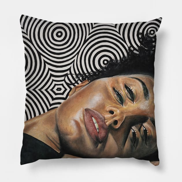 Trippy Pillow by keishjp