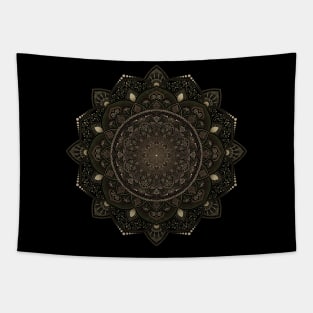 Earthtone Mandala Tapestry