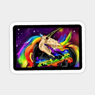 Rainbow Unicorn Magnet