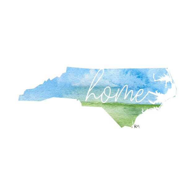 North Carolina Home State by RuthMCreative