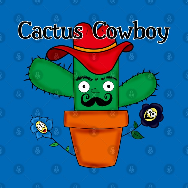 Cactus Cowboy by DitzyDonutsDesigns