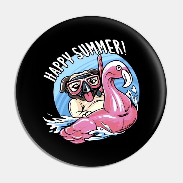 Summer Dog Be Happy Pin by Wagum Std