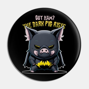 Got Ham? the Super Pig Cartoon Pin