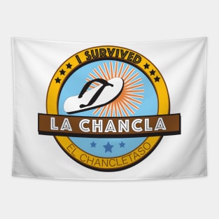 I survived la chancla Tapestry