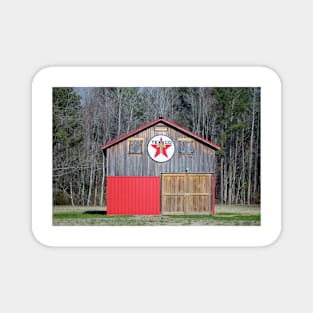 Old Rustic Wooden Barn Magnet