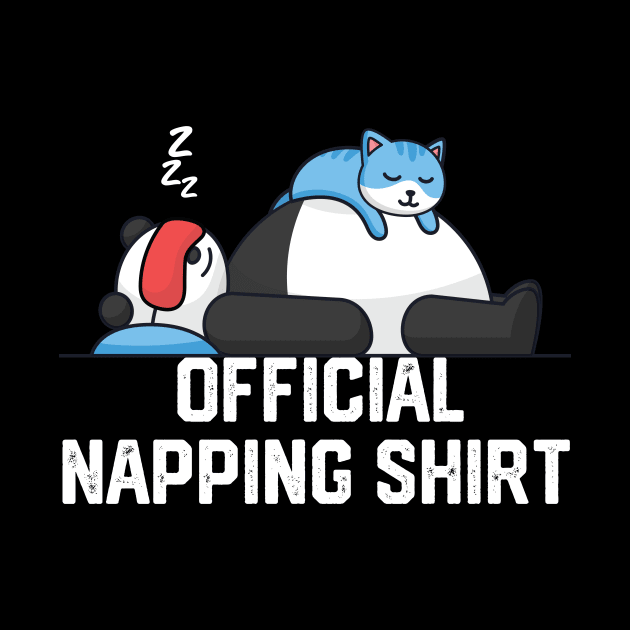 official napping shirt by spantshirt