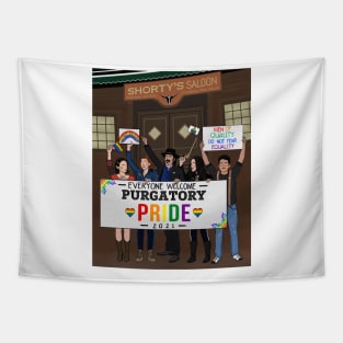 Wynonna Earp Pride Tapestry