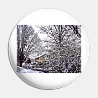 Winter Scene Pin