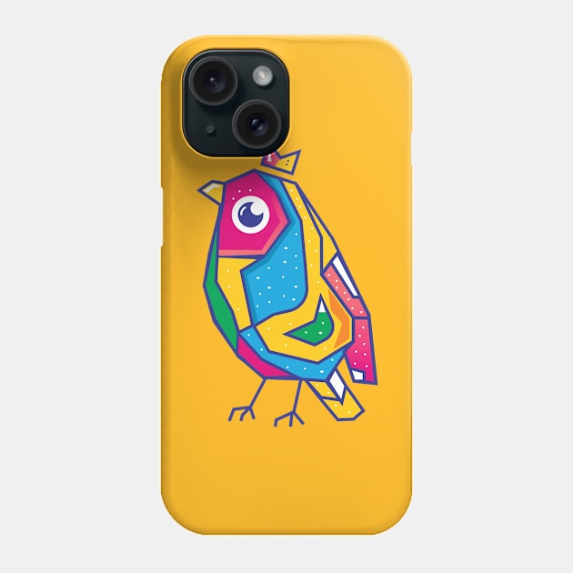 Colorful bird Phone Case by iahmedtarek