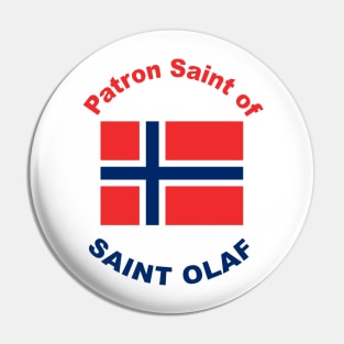 PATRON SAINT OF NORWAY Pin