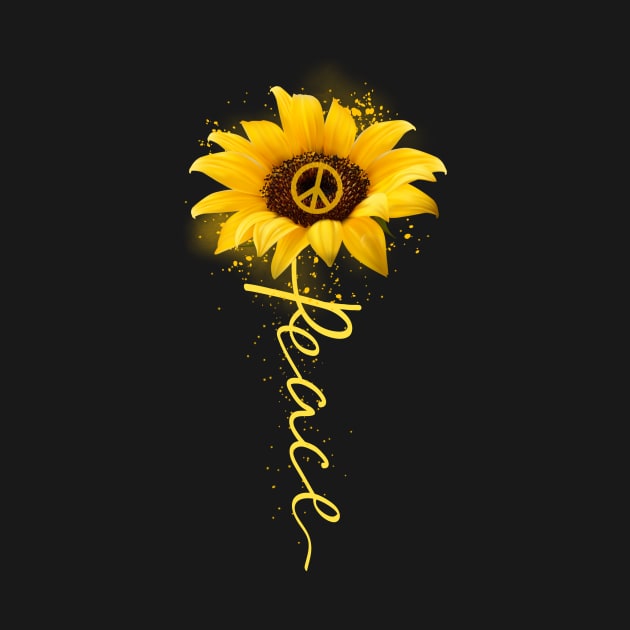 Peace Sunflower by ROMANSAVINRST