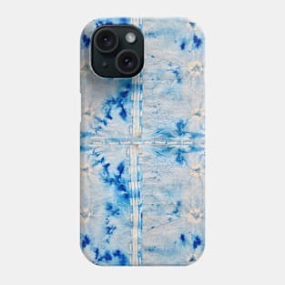 Shibori running Late by Artist Salzano Phone Case