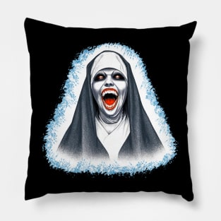 zombie nun Pillow