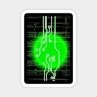 Green circuit board Magnet