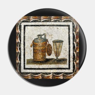 Bardo Roman Mosaic Pin