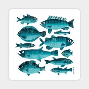 Ten Fish Magnet