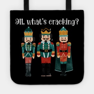 911 What's Crackin Christmas Design for Dispatcher Tote