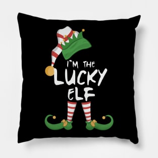I'm The Lucky Elf Pillow
