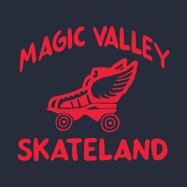 Magic Valley Skateland Coudersport PA Skating Rink by PodDesignShop