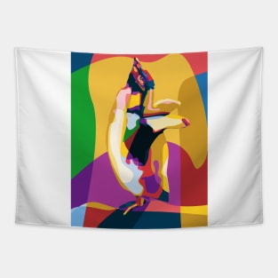 Penguin Colorful Tapestry