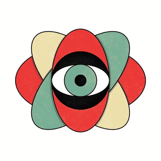 Molecular Orbital Eye by M. Pidgeon Design