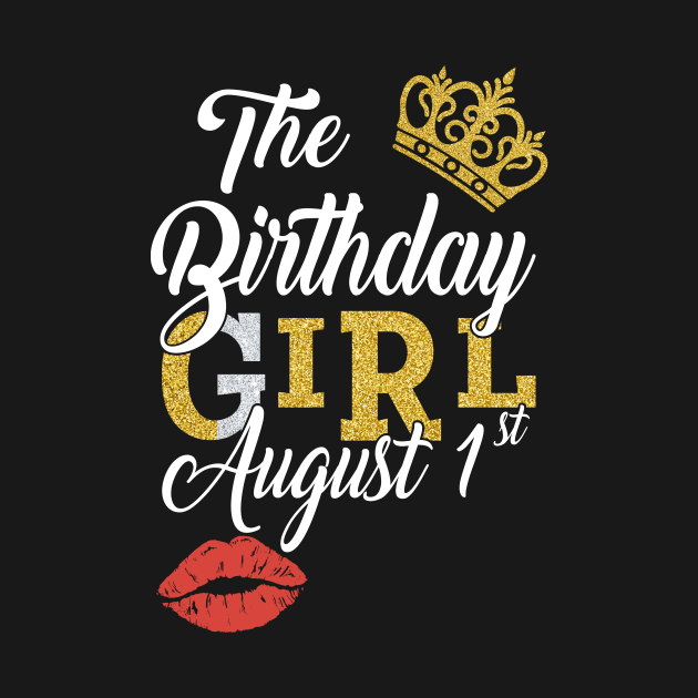 Queen The Birthday Girl July 1st Shirt Funny Birthday Gifts by Alana Clothing