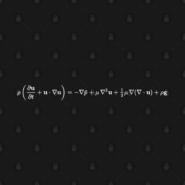 Navier Stokes equation of fluid dynamics dark version by NoetherSym