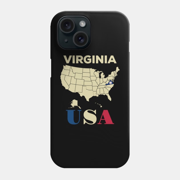 Virginia Phone Case by Cuteepi