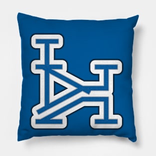 Los Angeles Aurebesh Logo C Pillow