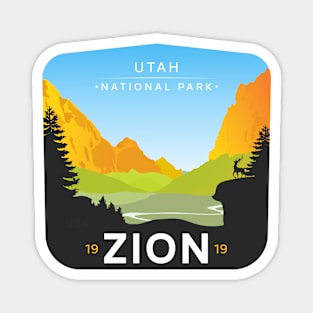 Zion sticker Magnet