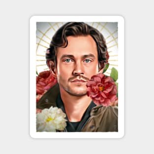 Saint Will Graham with Flowers Magnet