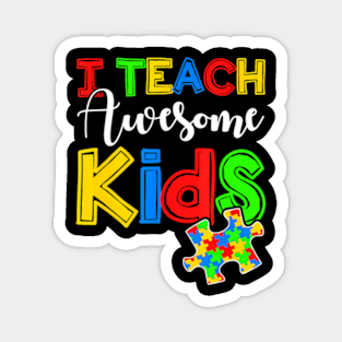 Autism Awareness Special ED Teacher Magnet