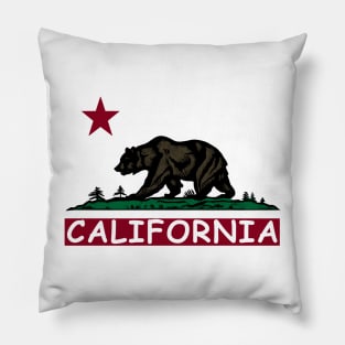 California Flag Pillow